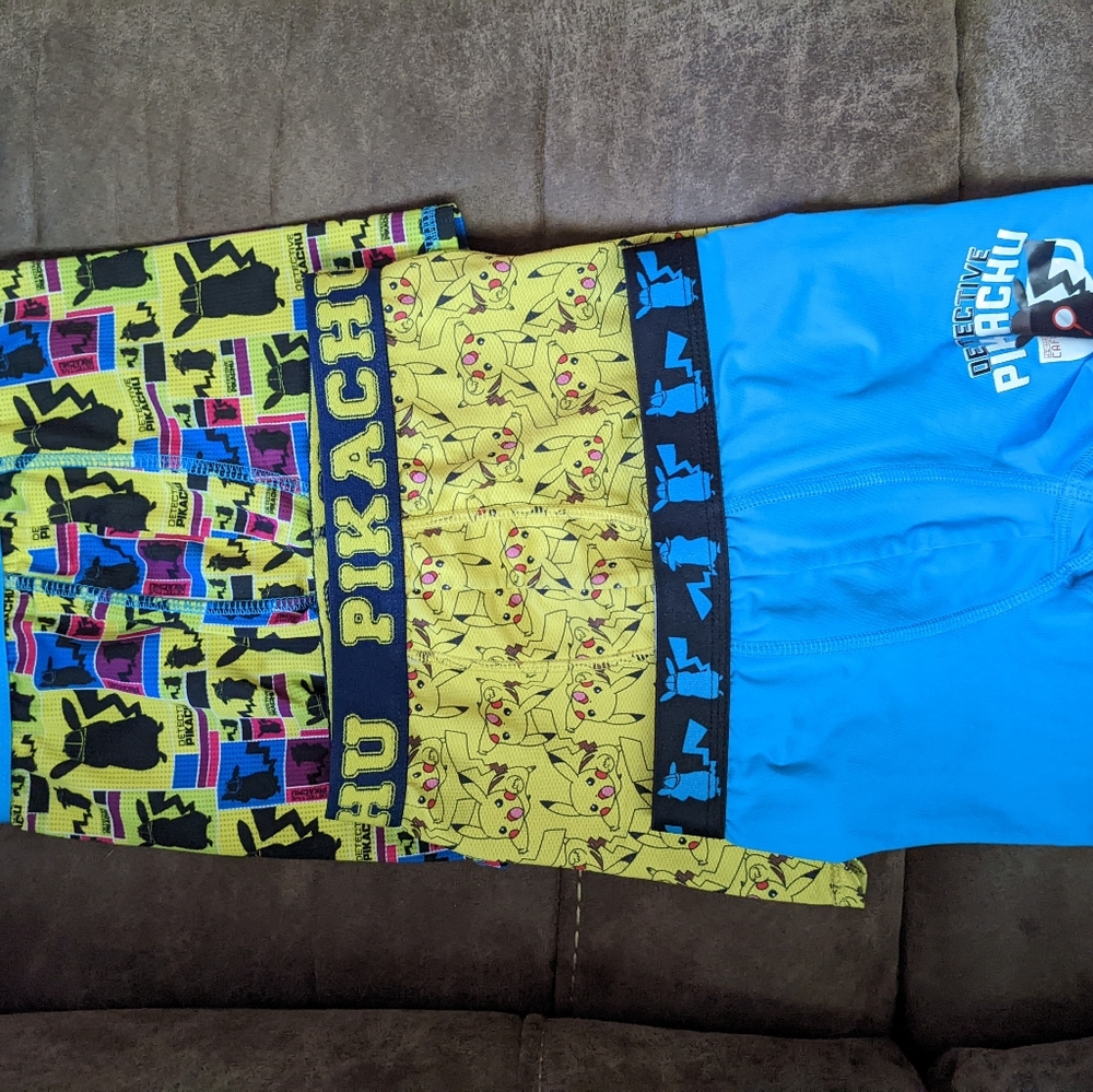 Pikachu boxer briefs lot